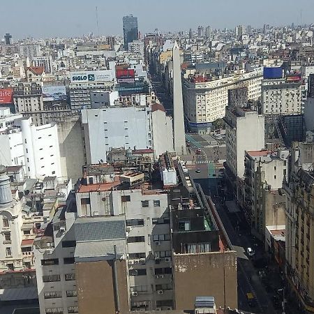 Que Mejor Vista Del Obelisco Piso A La Calle Corrientes Μπουένος Άιρες Εξωτερικό φωτογραφία