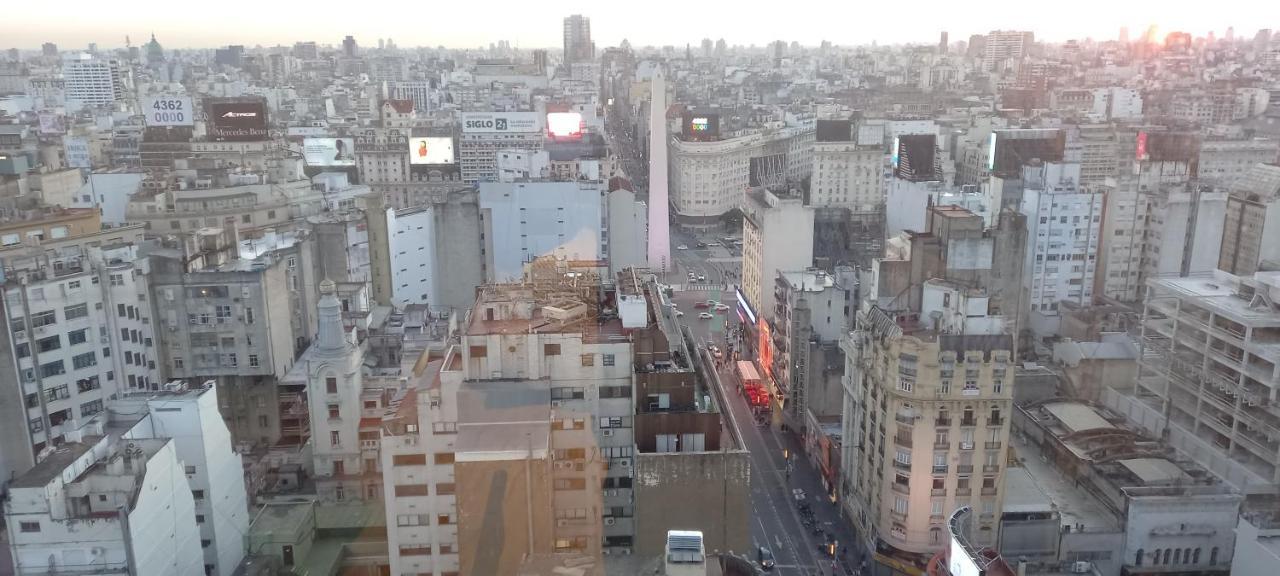 Que Mejor Vista Del Obelisco Piso A La Calle Corrientes Μπουένος Άιρες Εξωτερικό φωτογραφία