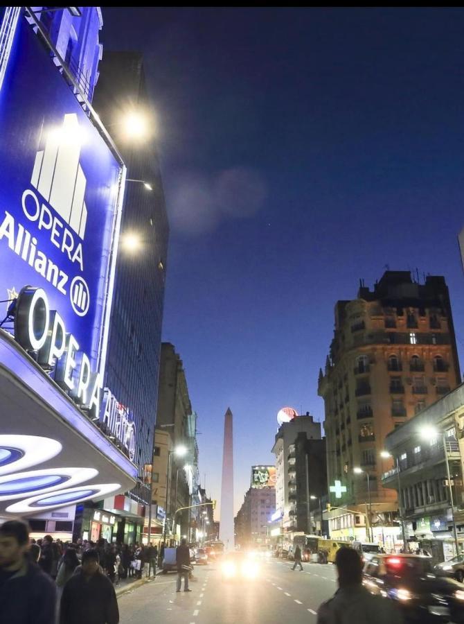 Que Mejor Vista Del Obelisco Piso A La Calle Corrientes Μπουένος Άιρες Εξωτερικό φωτογραφία