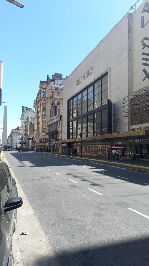Que Mejor Vista Del Obelisco Piso A La Calle Corrientes Μπουένος Άιρες Εξωτερικό φωτογραφία