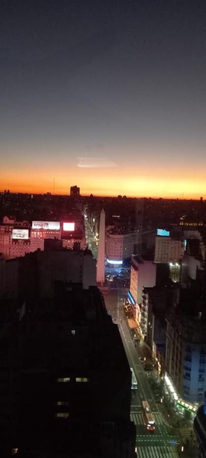 Que Mejor Vista Del Obelisco Piso A La Calle Corrientes Μπουένος Άιρες Εξωτερικό φωτογραφία