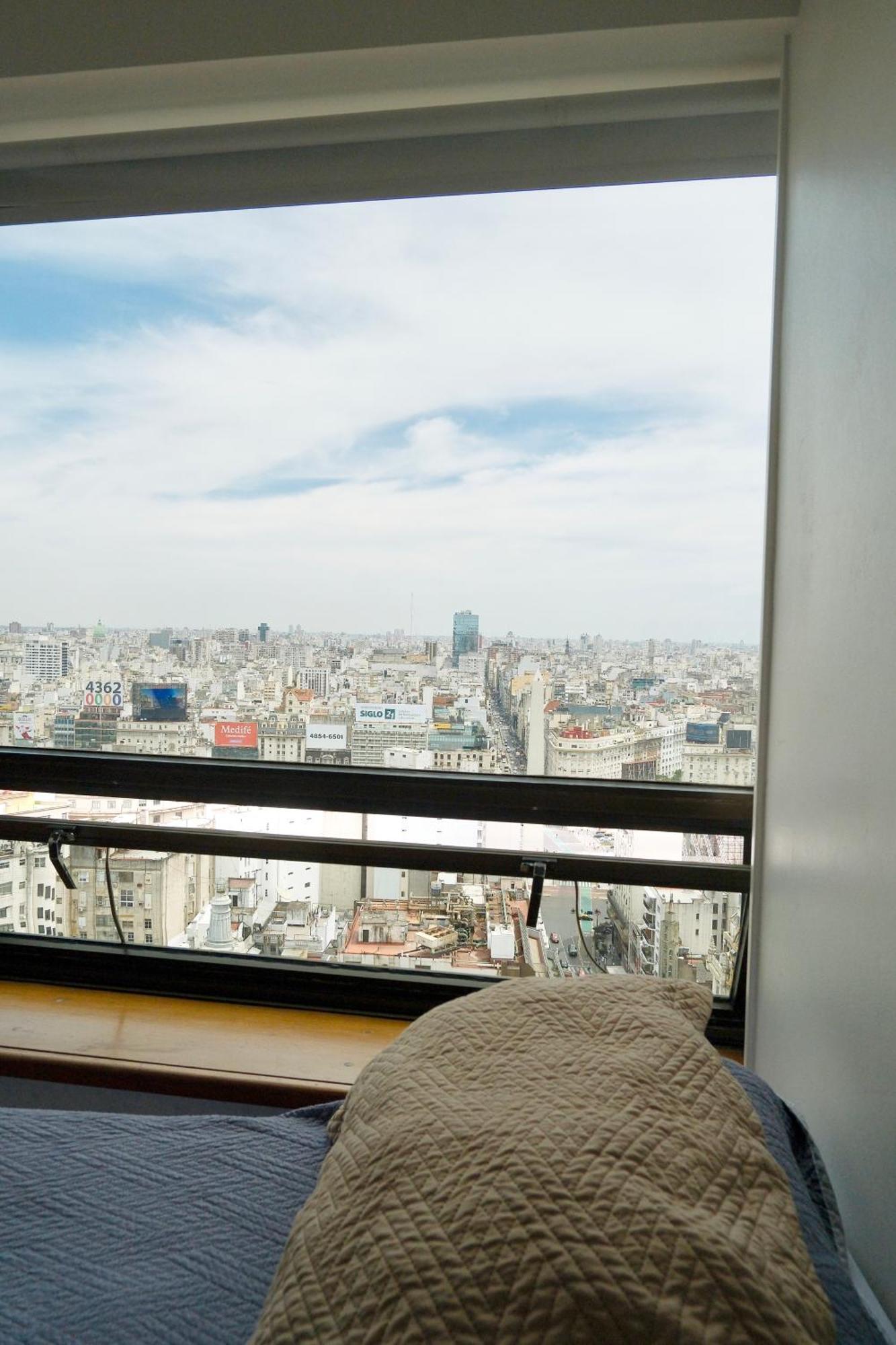 Que Mejor Vista Del Obelisco Piso A La Calle Corrientes Μπουένος Άιρες Εξωτερικό φωτογραφία